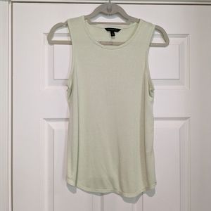 Banana Republic Light Lime Knit Tank Top, Small